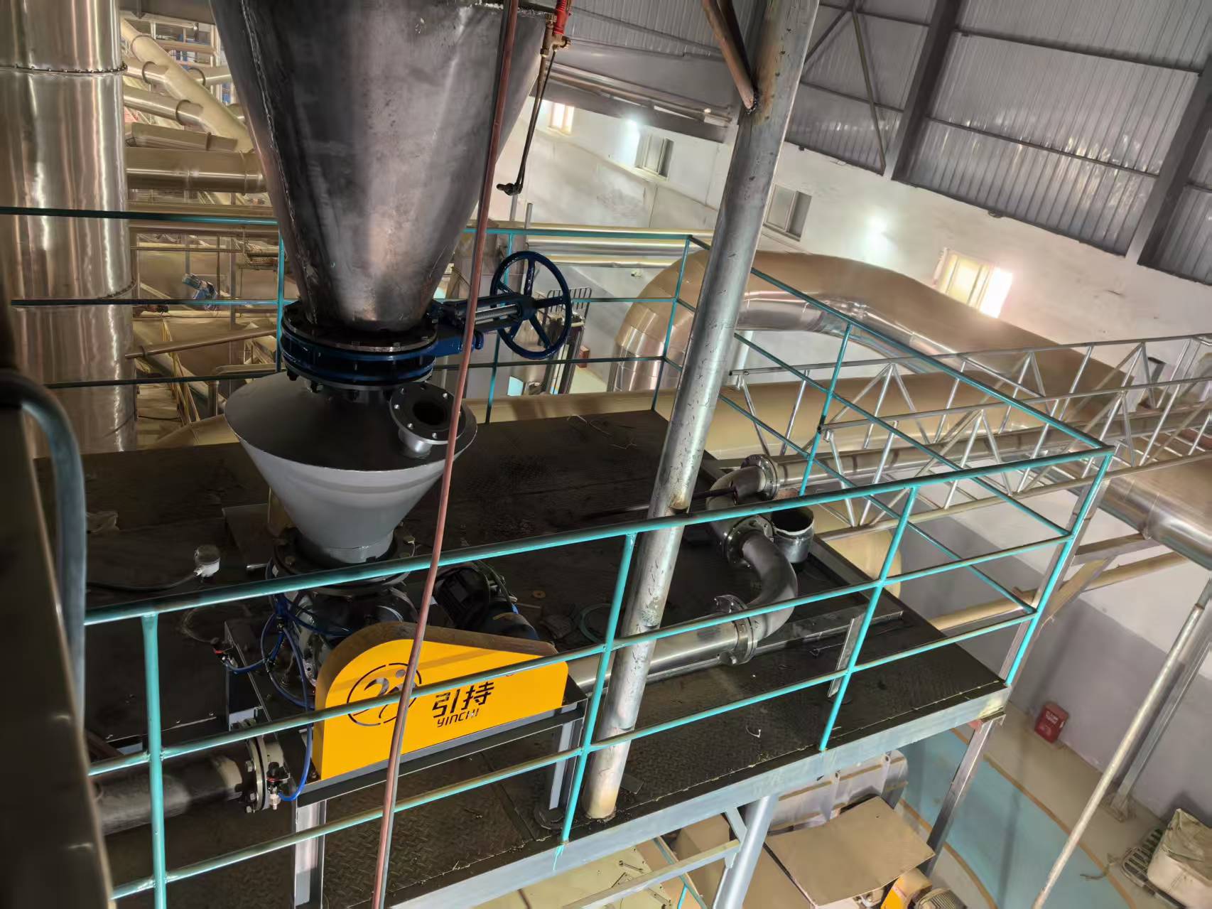 Sistemas de transporte pneumático: solucións de punta para os retos da industria de Yinchi